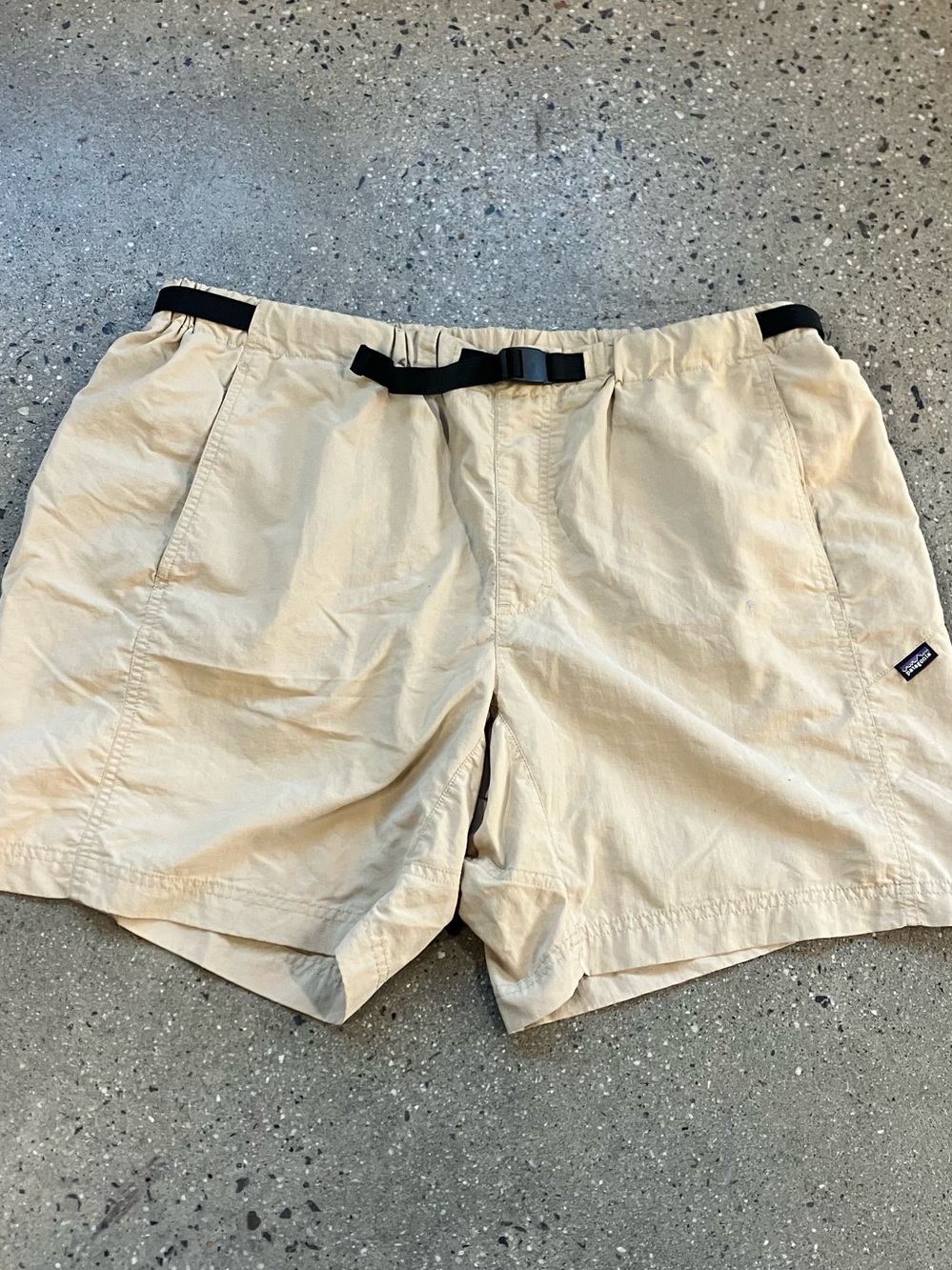 Patagonia Men’s Nylon Belted River Shorts Mens XL Trunks Swim
